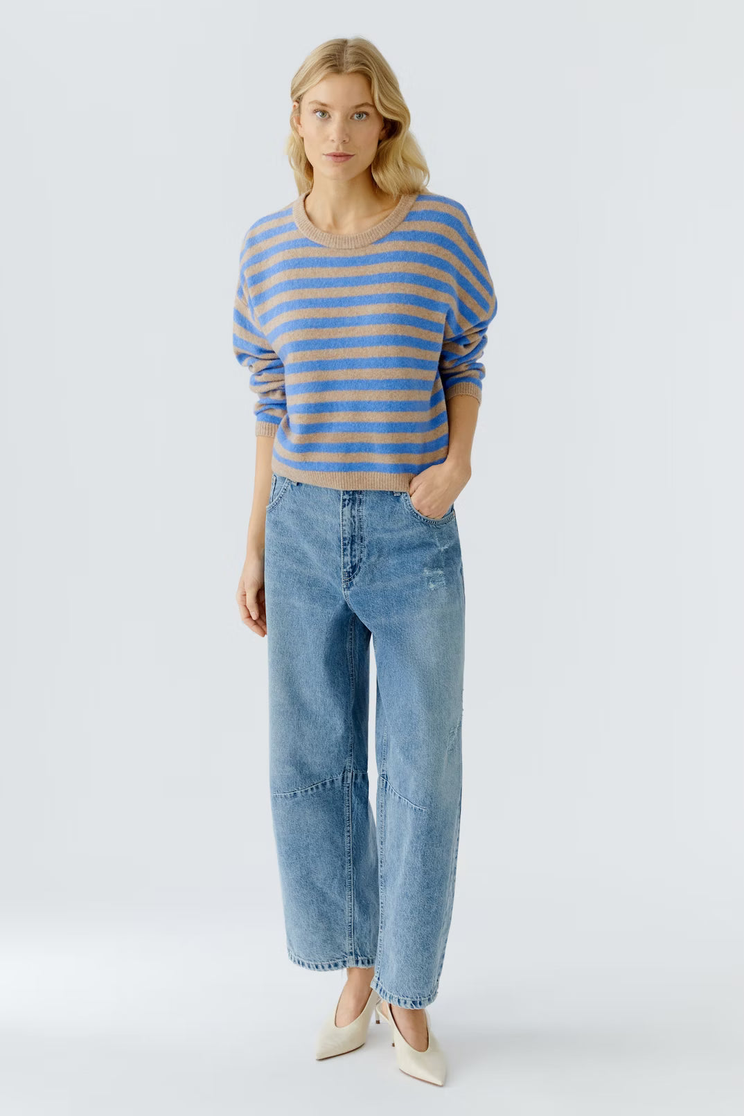 Carmelina Striped Sweater