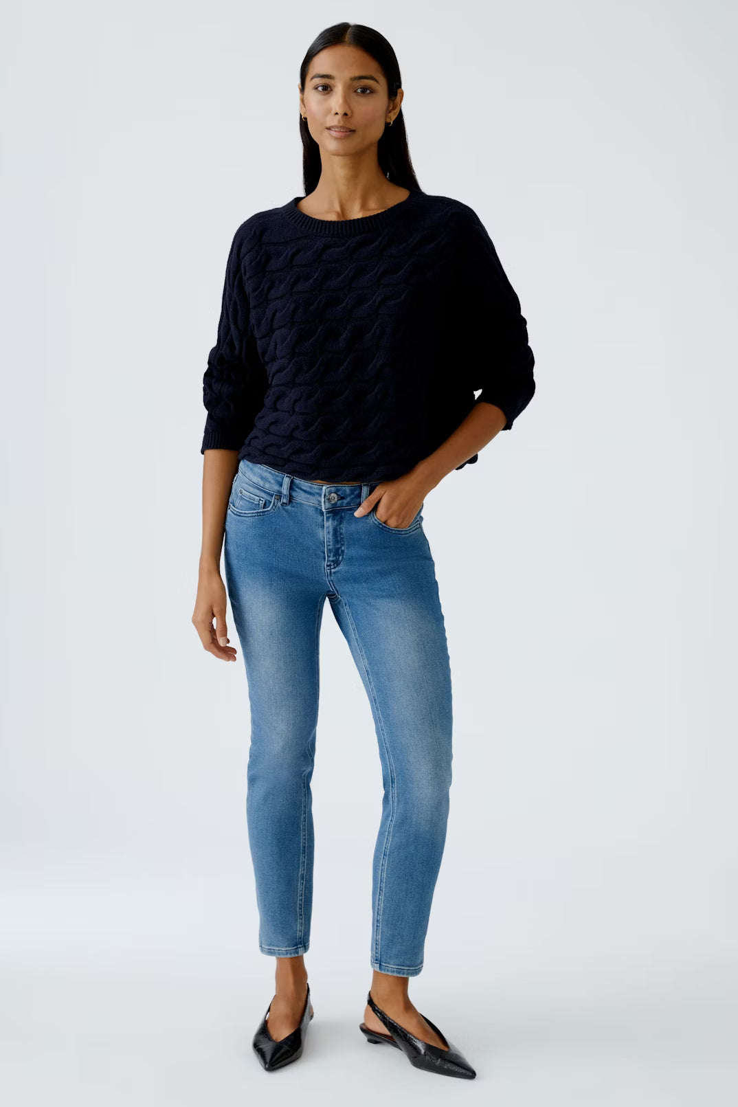Sirah Cable Pullover