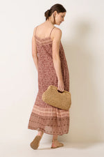 Load image into Gallery viewer, Coastal V-Neck Maxi Dress
