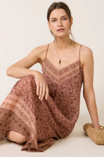 Load image into Gallery viewer, Coastal V-Neck Maxi Dress
