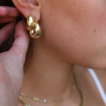 Load image into Gallery viewer, Coco Chunky Hoop Earrings
