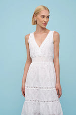 Load image into Gallery viewer, Elsie Eyelet Dress
