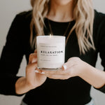 Load image into Gallery viewer, Relaxation Candle -  11oz Soy Candle
