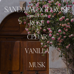 Sandalwood Rose- Reed Diffuser