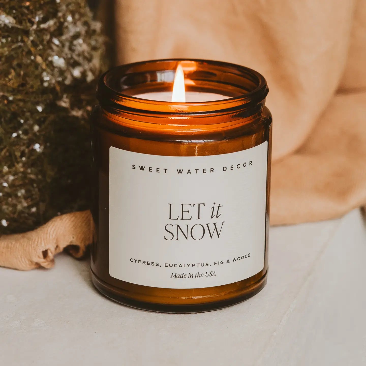 Let it Snow - 9oz Soy Candle