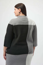 Load image into Gallery viewer, Jacquard Colour Block Sweater
