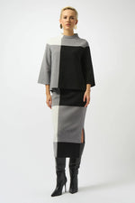 Load image into Gallery viewer, Jacquard Colour Block Sweater
