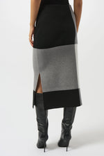 Load image into Gallery viewer, Jacquard Colour Block Skirt
