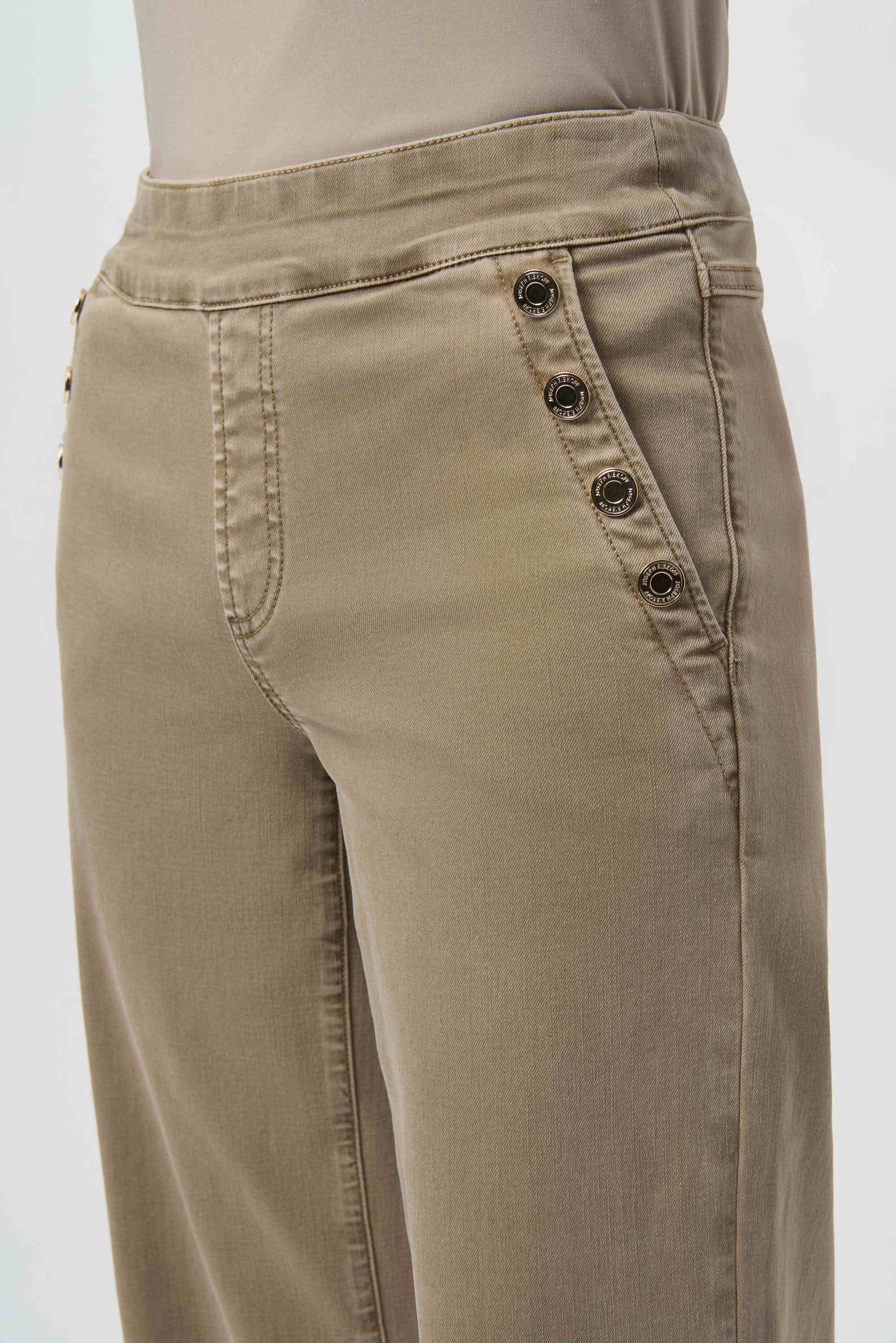 Fawn Button Detail Pant