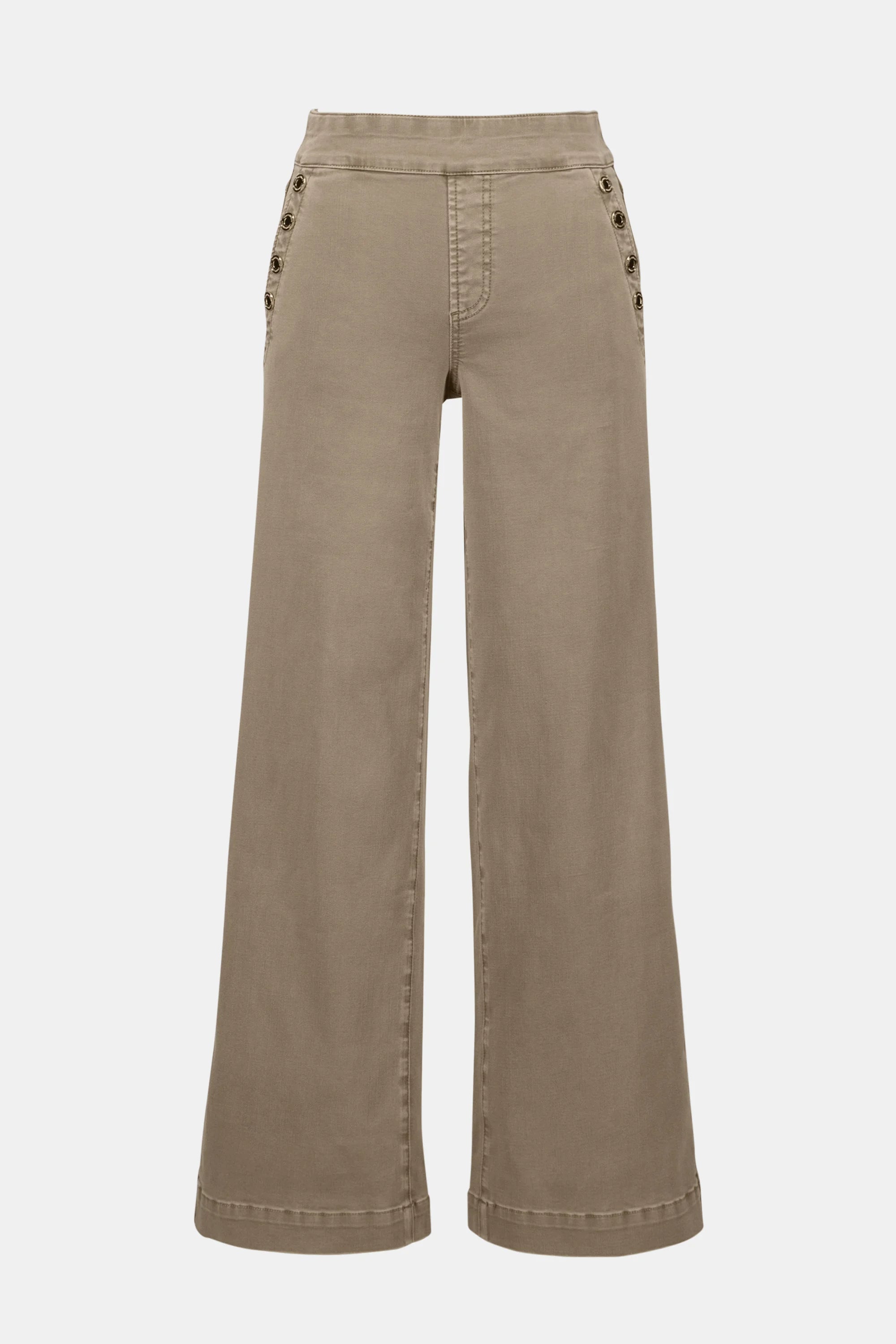 Fawn Button Detail Pant