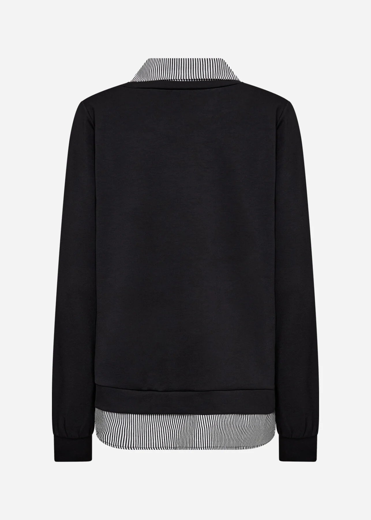 Bana Sweater with shirt detail