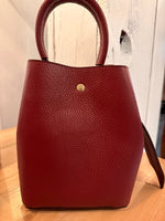 Load image into Gallery viewer, Charolette Bucket Bag- MERLOT
