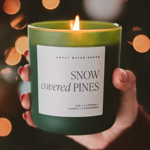 Snow Covered Pines -15oz Candle