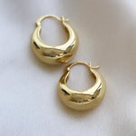 Load image into Gallery viewer, Coco Chunky Hoop Earrings
