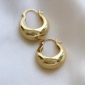 Coco Chunky Hoop Earrings