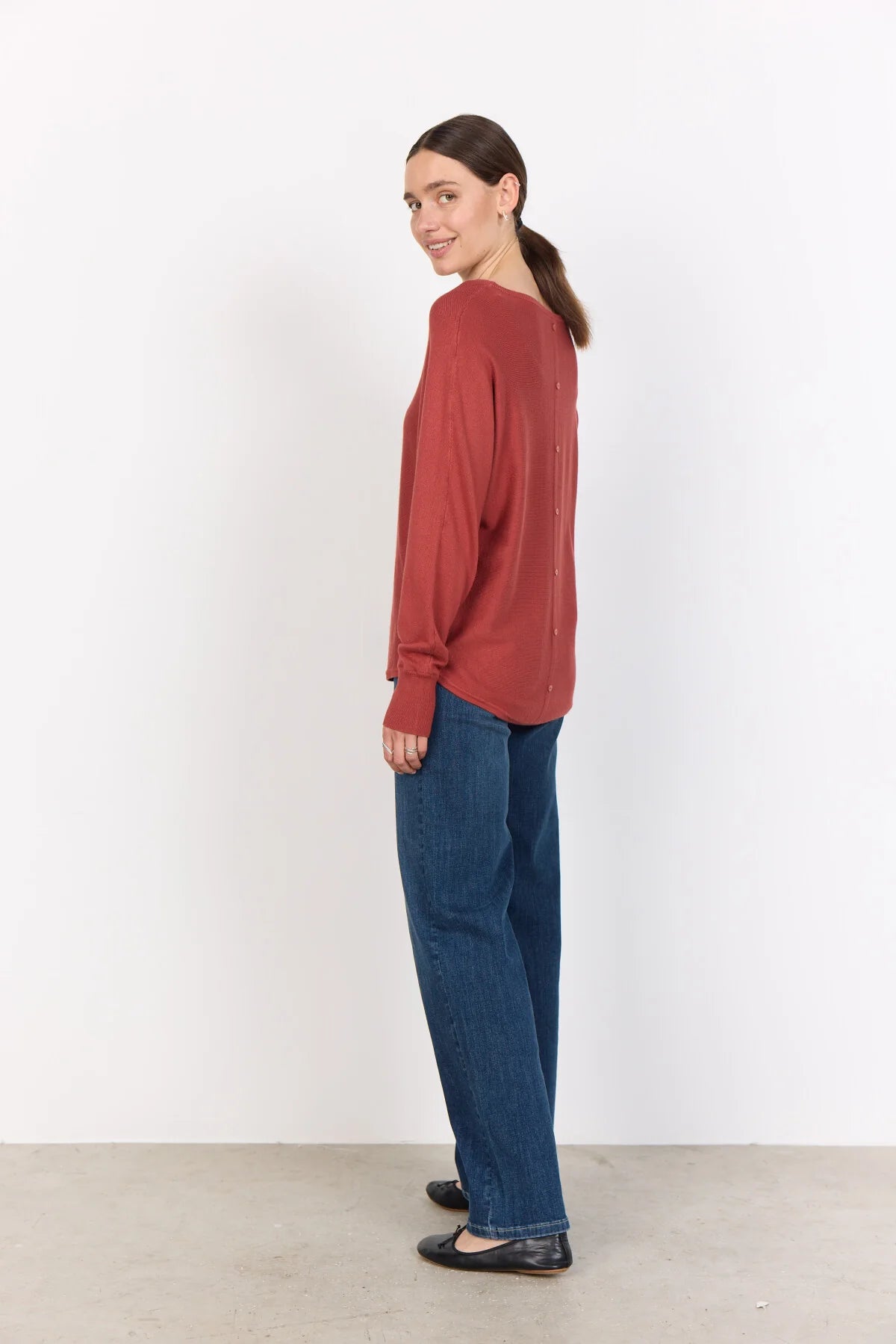 Dollie Top with Buttons