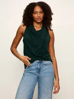 Load image into Gallery viewer, Nora Draped Tank
