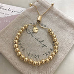 Load image into Gallery viewer, Gold Bead Bracelet
