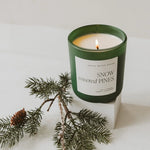 Load image into Gallery viewer, Snow Covered Pines -15oz Candle
