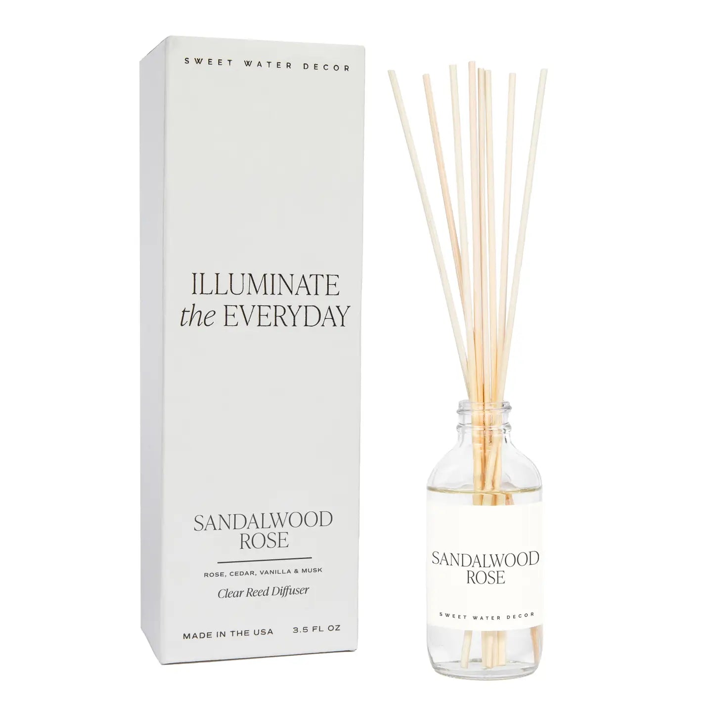 Sandalwood Rose- Reed Diffuser