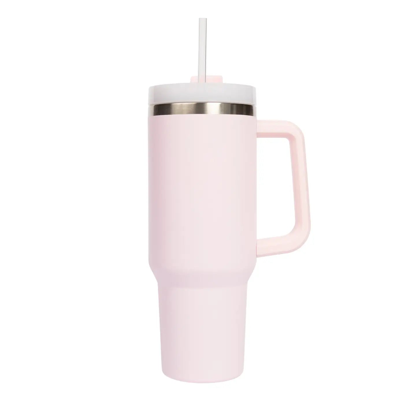 Blush Pink 40 oz Travel Tumbler