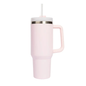 Blush Pink 40 oz Travel Tumbler