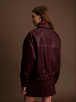 Load image into Gallery viewer, Tommie Faux Leather Jacket
