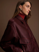 Load image into Gallery viewer, Tommie Faux Leather Jacket
