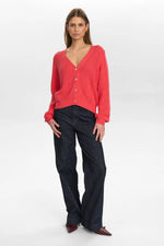 Load image into Gallery viewer, Mirna Cardigan- Geranium
