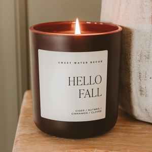 Hello Fall 15 oz Soy Candle