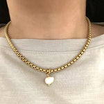 Load image into Gallery viewer, Pearl Drop Necklace
