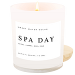 Load image into Gallery viewer, Spa Day 11 oz Soy Candle - Home Decor &amp; Gifts
