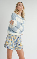 Load image into Gallery viewer, Clara Chunky Stripe Sweater
