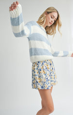 Load image into Gallery viewer, Clara Chunky Stripe Sweater
