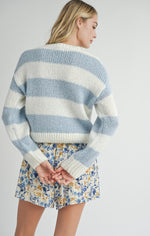 Load image into Gallery viewer, Clara Chunky Stripe Sweater
