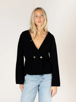 Load image into Gallery viewer, Blanche Short Jacket -  Black
