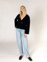 Load image into Gallery viewer, Blanche Short Jacket -  Black
