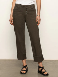 Luna Cuffed Denim - Kalamata