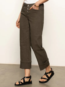 Luna Cuffed Denim - Kalamata