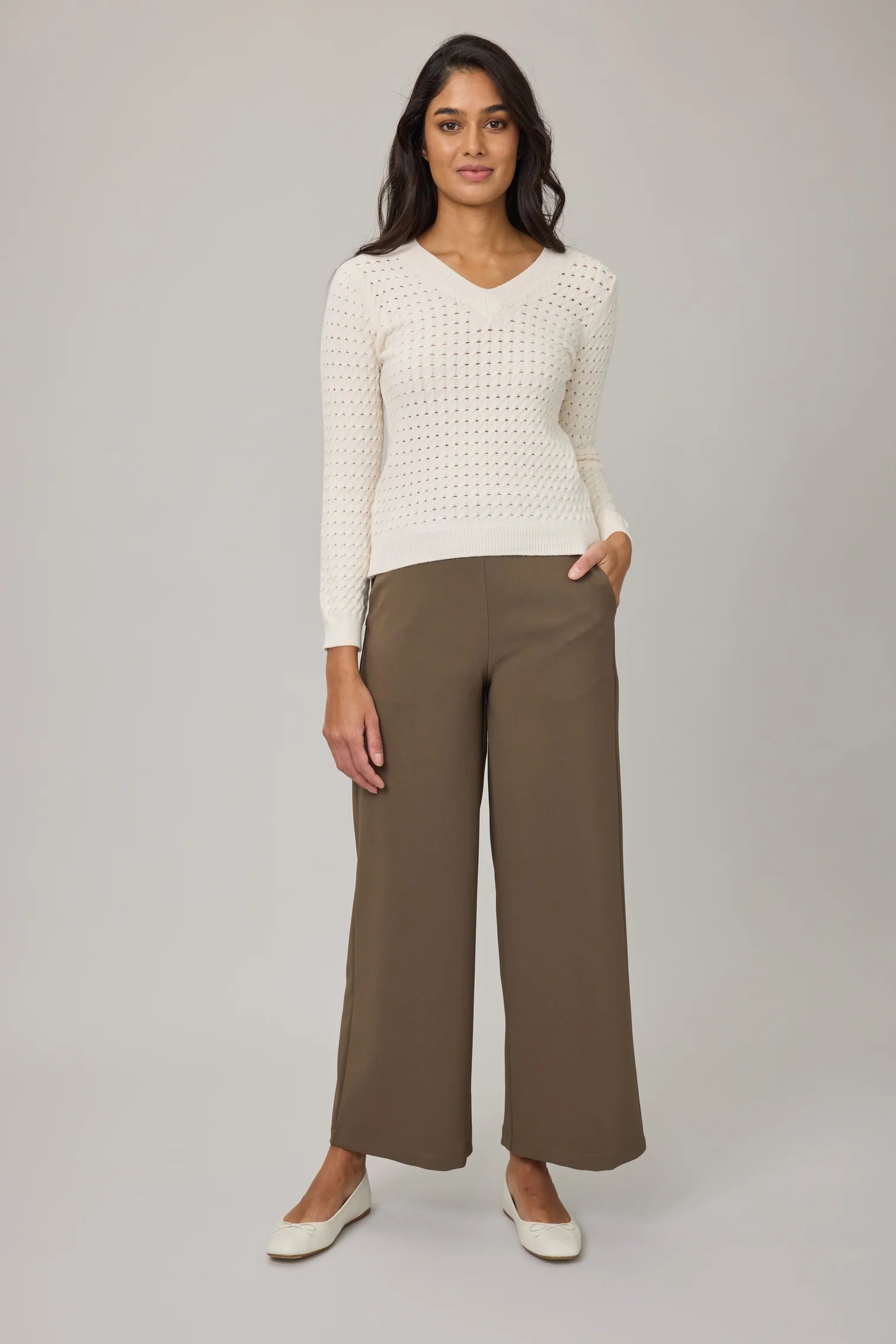 Chain Textured Sweater