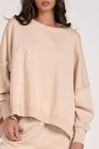 Unwind Crewneck Sweatshirt - Sandy Shore