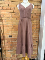 Load image into Gallery viewer, Rose Taupe Dress
