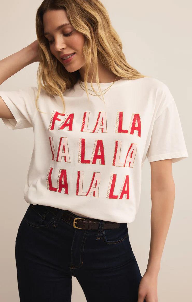 Fa La La Boyfriend Tee