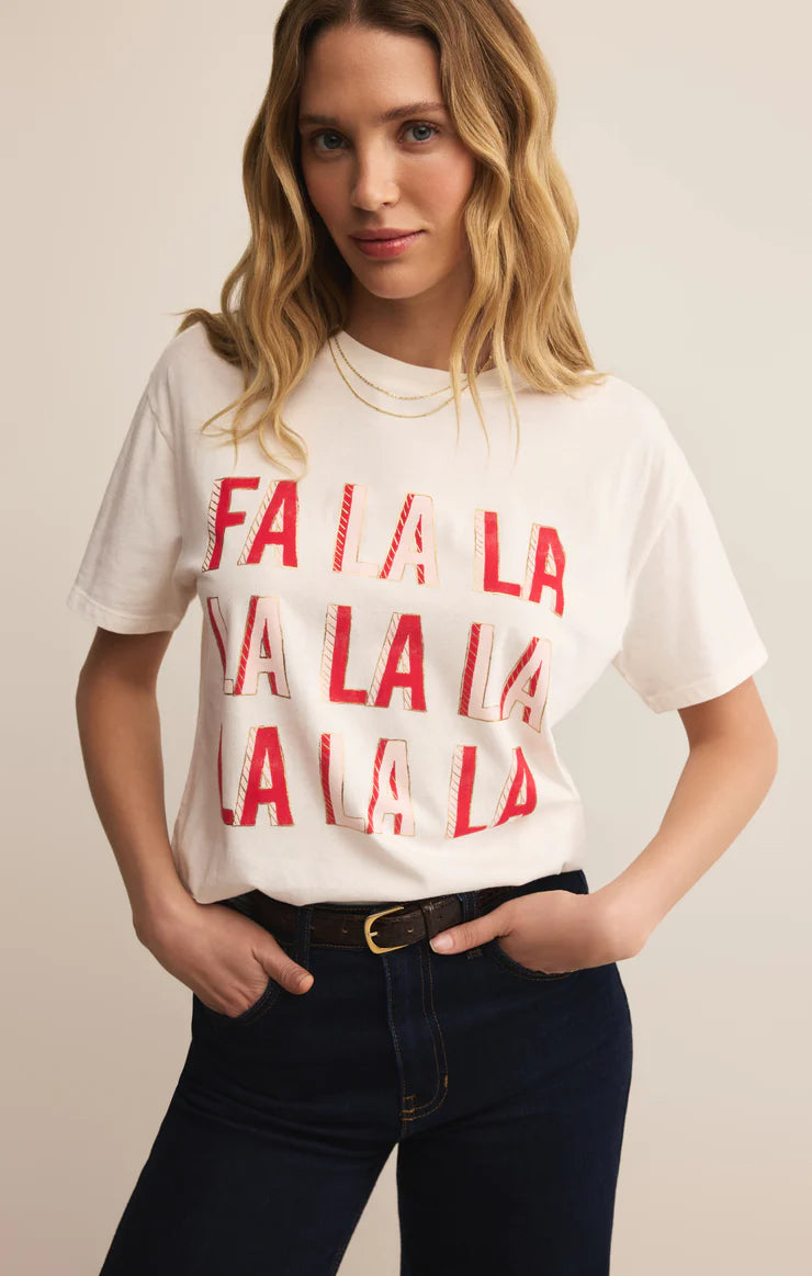 Fa La La Boyfriend Tee