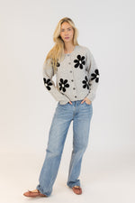 Load image into Gallery viewer, Jorgie Flower Cardigan
