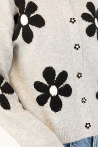Jorgie Flower Cardigan