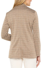 Load image into Gallery viewer, Plaid Boyfriend Blazer
