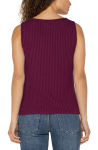 Brie Ribbed Tank