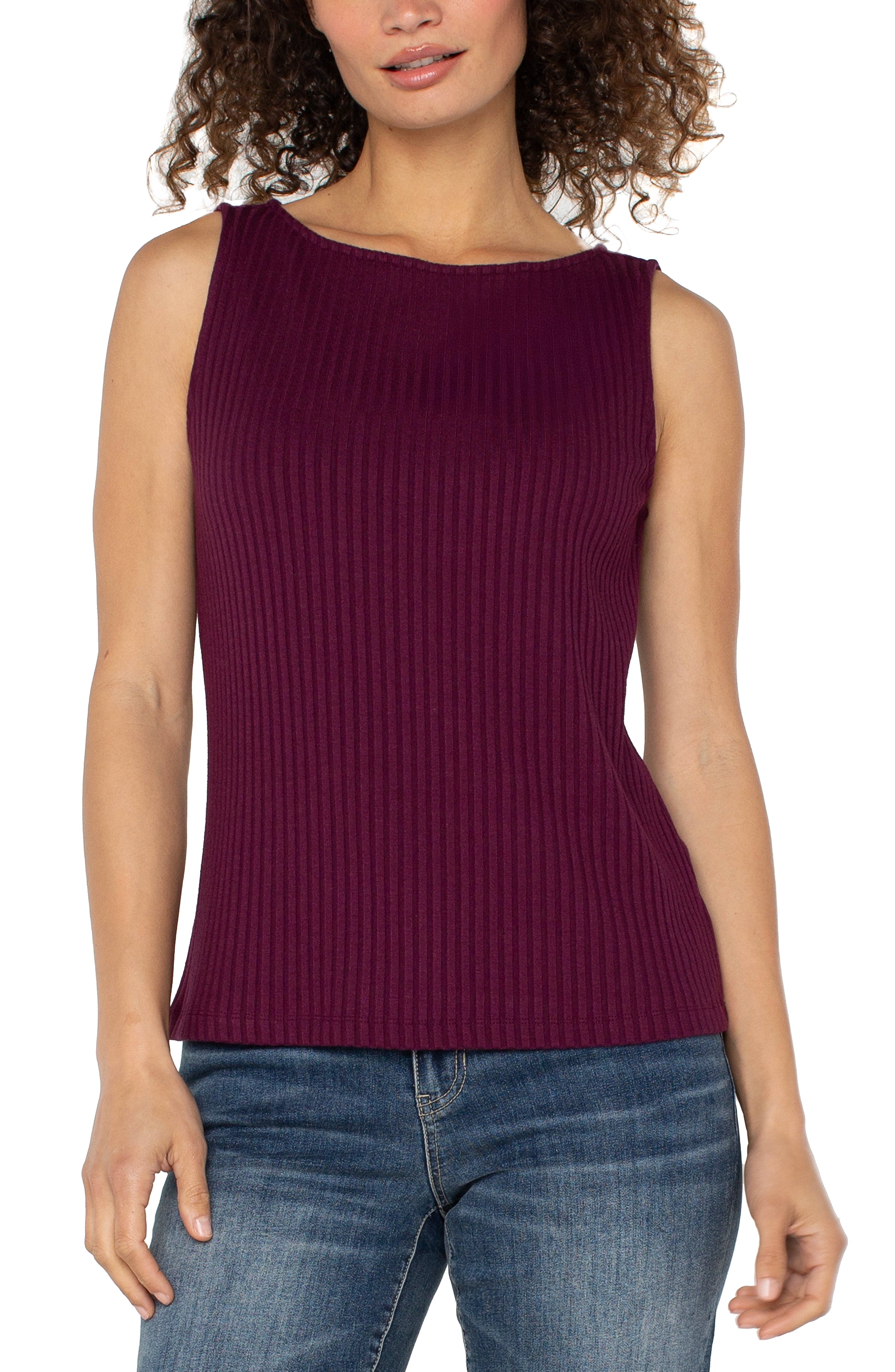 Brie Ribbed Tank