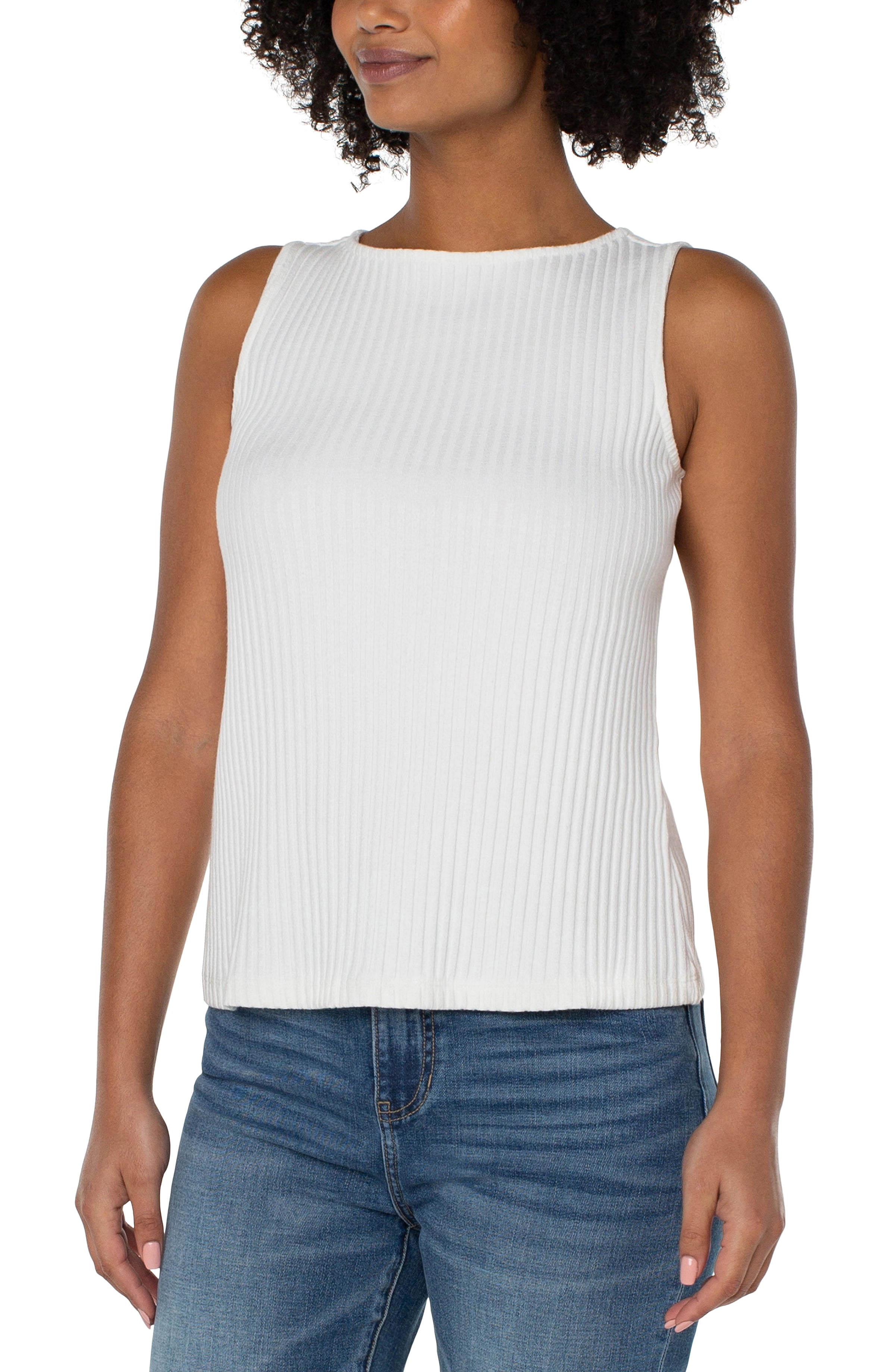 Brie Ribbed Tank